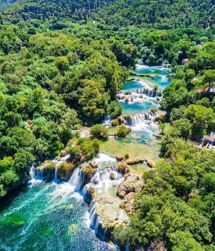 Krka Fairytale Little Castle Hotell Skradin Exteriör bild